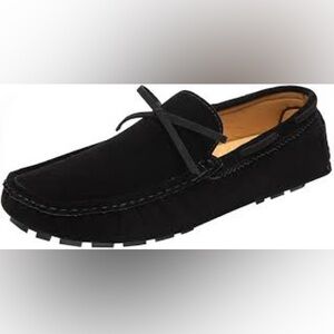 Giorgio Brutini Black Slip-On Loafers